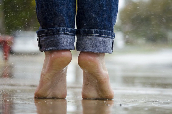 Strong feet on natural terrain