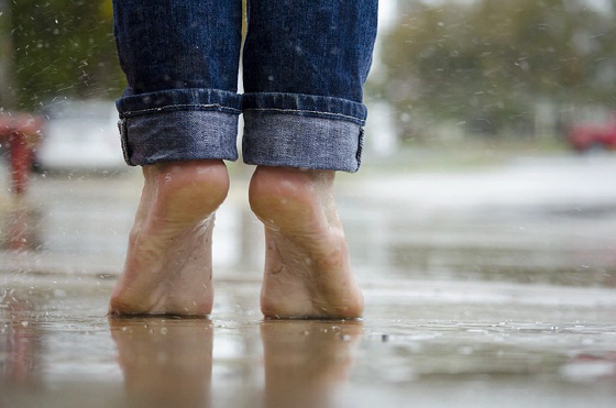 Strong feet on natural terrain